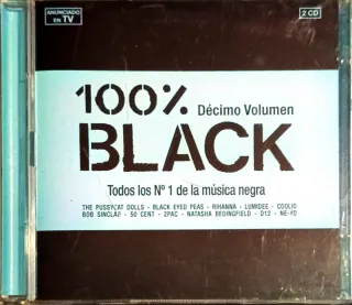 CD 100% Black Décimo Volumen