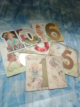 Cartoline Vintage Anni 50/60 Pezzi 6