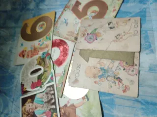 Cartoline Vintage Anni 50/60 Pezzi 6