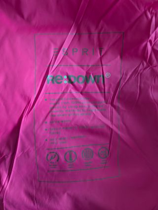 Abrigo plumífero largo Esprit Talla S