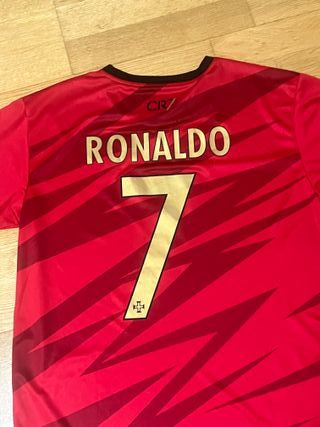 Camiseta Portugal CR7 Talla L Nueva