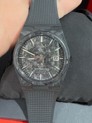 Reloj Tissot Automático de Carbono