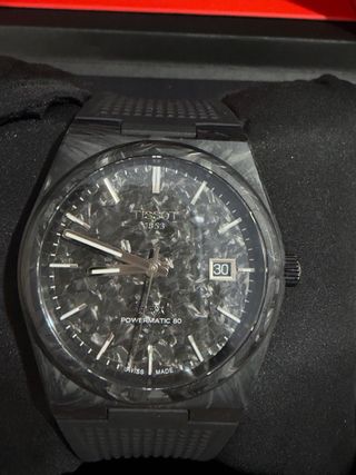 Reloj Tissot Automático de Carbono