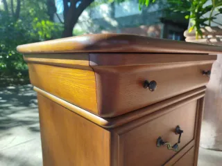 Mesitas de noche de madera (2 unidades)