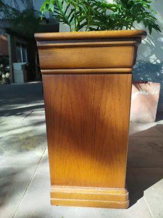 Mesitas de noche de madera (2 unidades)