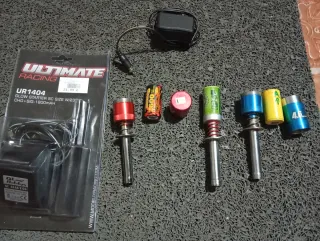 Lote Chispómetros con un cargador Radiocontrol RC