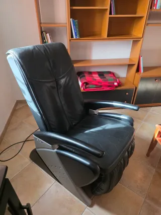 Sillón de Masajes Keyton Negro/Gris