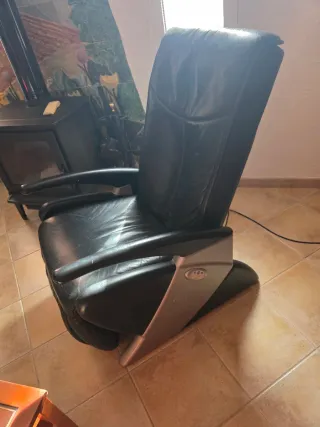 Sillón de Masajes Keyton Negro/Gris