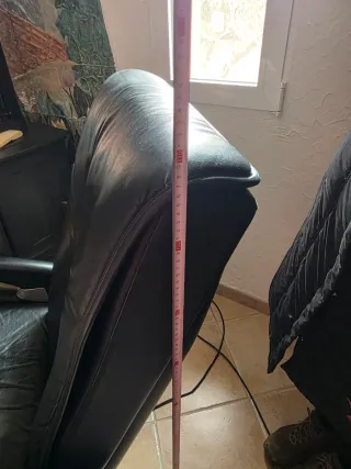 Sillón de Masajes Keyton Negro/Gris