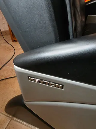 Sillón de Masajes Keyton Negro/Gris