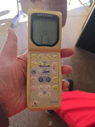 Sillón de Masajes Keyton Negro/Gris