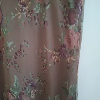 Falda Ralph Lauren floral gasa T. S