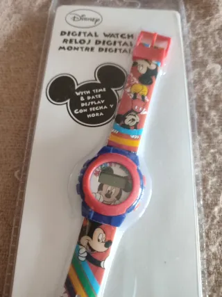 Reloj Digital Mickey Mouse Disney