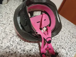 Casco rosa B'TWIN Decathlon infantil