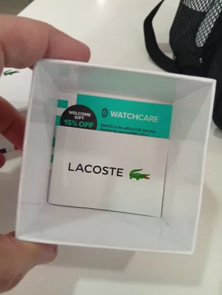 Reloj Lacoste Azul y Dorado