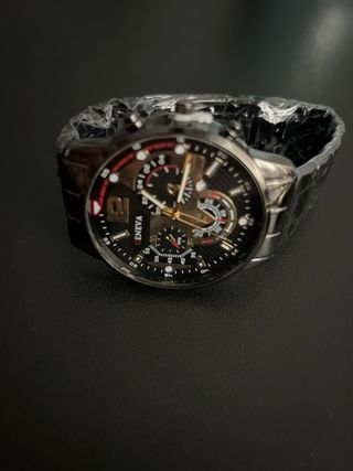 Reloj Geneva Negro y Dorado