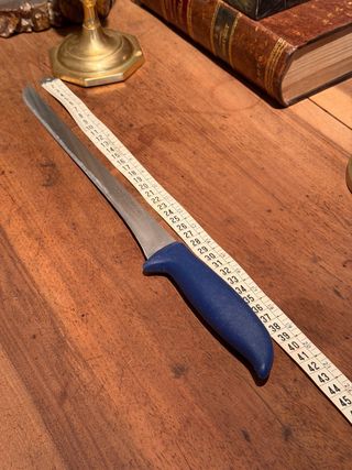 Cuchillo Jamonero Arcos Azul y Plata
