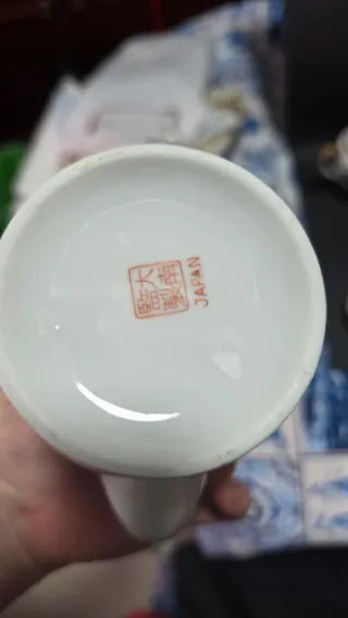 Antiche tazze da caffè giapponese dipinte a mano