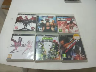 Lote 6 Juegos PS3: Dragon Age II, NBA 2K11, etc.
