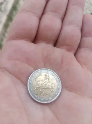 Moeda 2 euros Grécia 2002