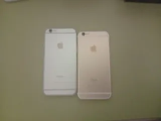 2 x iPhone 6s Plata/Blanco para piezas