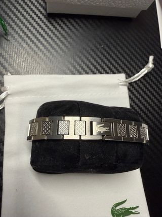 Pulsera Lacoste Plata