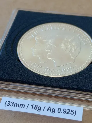 🇪🇸 Moneda 12€ Plata Cristóbal Colón 2006