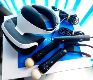 Pack PS VR PS4 + 4 Juegos