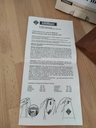 Metronomo Wittner 813