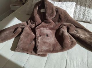 Abrigo pelo STRADIVARIUS Talla M