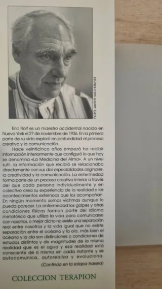 Libro: La Medicina del Alma - Eric Rolf