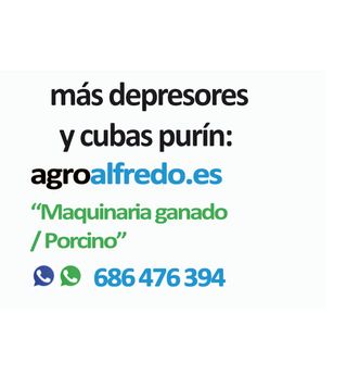 Depresor cuba purin Hertell KD-8000.