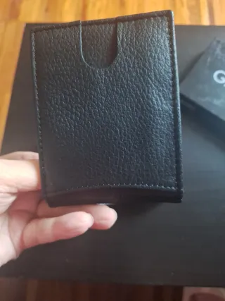 Portacarte uomo Gaudí nero