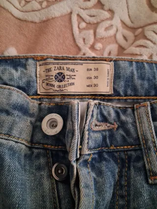 Bermudas vaqueras azules