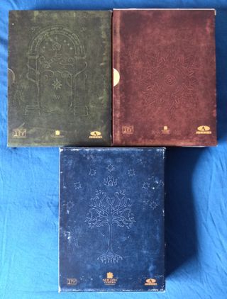 Trilogia extendida El señor de los anillos en DVD