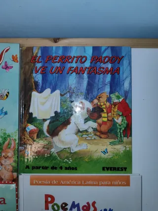 Lote 4 libros infantiles