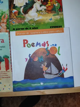 Lote 4 libros infantiles