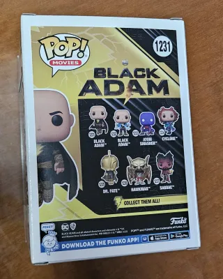 Funko Pop Black Adam 1231