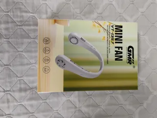 Ventilador de cuello blanco