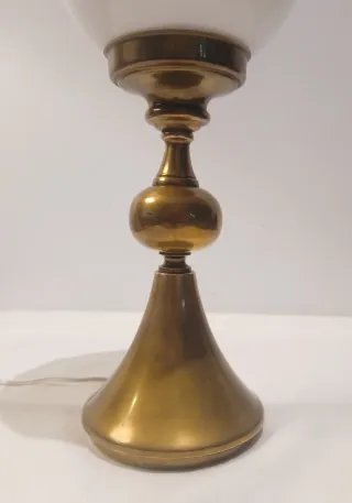 ANTIGUA LÁMPARA BRONCE ART DECO.