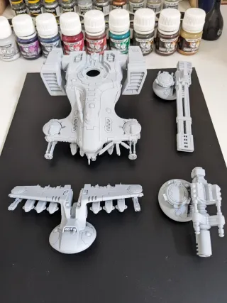 Tanque Hammerhead / Sky Ray - Tau (Warhammer 40K)