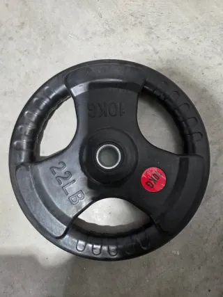 Disco de peso olímpico 10kg (22LB)