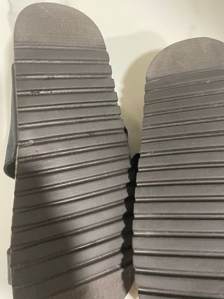 Chanclas Star Fit Piel Negra Talla 39