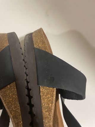 Chanclas Star Fit Piel Negra Talla 39