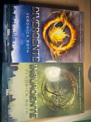 Pack libros “Divergente” e “Insurgente”