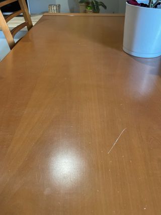 Mesa comedor madera + 4 sillas