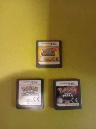 3 Juegos Nintendo DS Pokémon