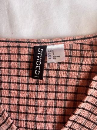 Blusa corta H&M Talla S