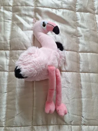 Peluche fenicottero rosa
