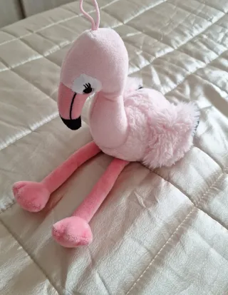 Peluche fenicottero rosa